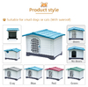 og House Kennel Crate Pet
 Large XXL Waterproof Luxury Dog Kennel with Detachable Roof - Eeco-Friendly Plastic Material
Newest Design Top Quality outdoor plastic dog