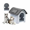 og House Kennel Crate Pet
 Large XXL Waterproof Luxury Dog Kennel with Detachable Roof - Eeco-Friendly Plastic Material
Newest Design Top Quality outdoor plastic dog