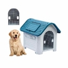 og House Kennel Crate Pet
 Large XXL Waterproof Luxury Dog Kennel with Detachable Roof - Eeco-Friendly Plastic Material
Newest Design Top Quality outdoor plastic dog