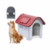 og House Kennel Crate Pet
 Large XXL Waterproof Luxury Dog Kennel with Detachable Roof - Eeco-Friendly Plastic Material
Newest Design Top Quality outdoor plastic dog